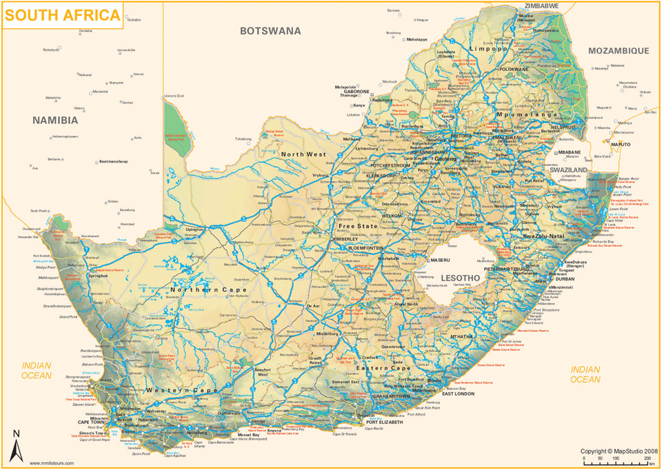 ЮАР: География